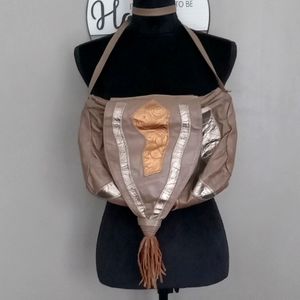 Vintage Leather Patchwork Bag